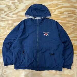 vintage Fresno state embroidered bulldog collegiate jacket